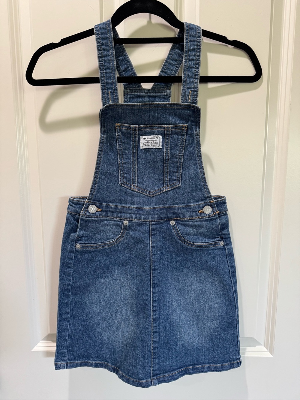 Levi’s Denim Overall Skirt - Classic Blue